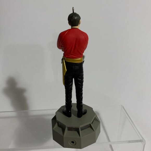 Hallmark Keepsake Christmas Storytellers Star Trek Lieutenant Scott Mirror - Picture 9 of 10